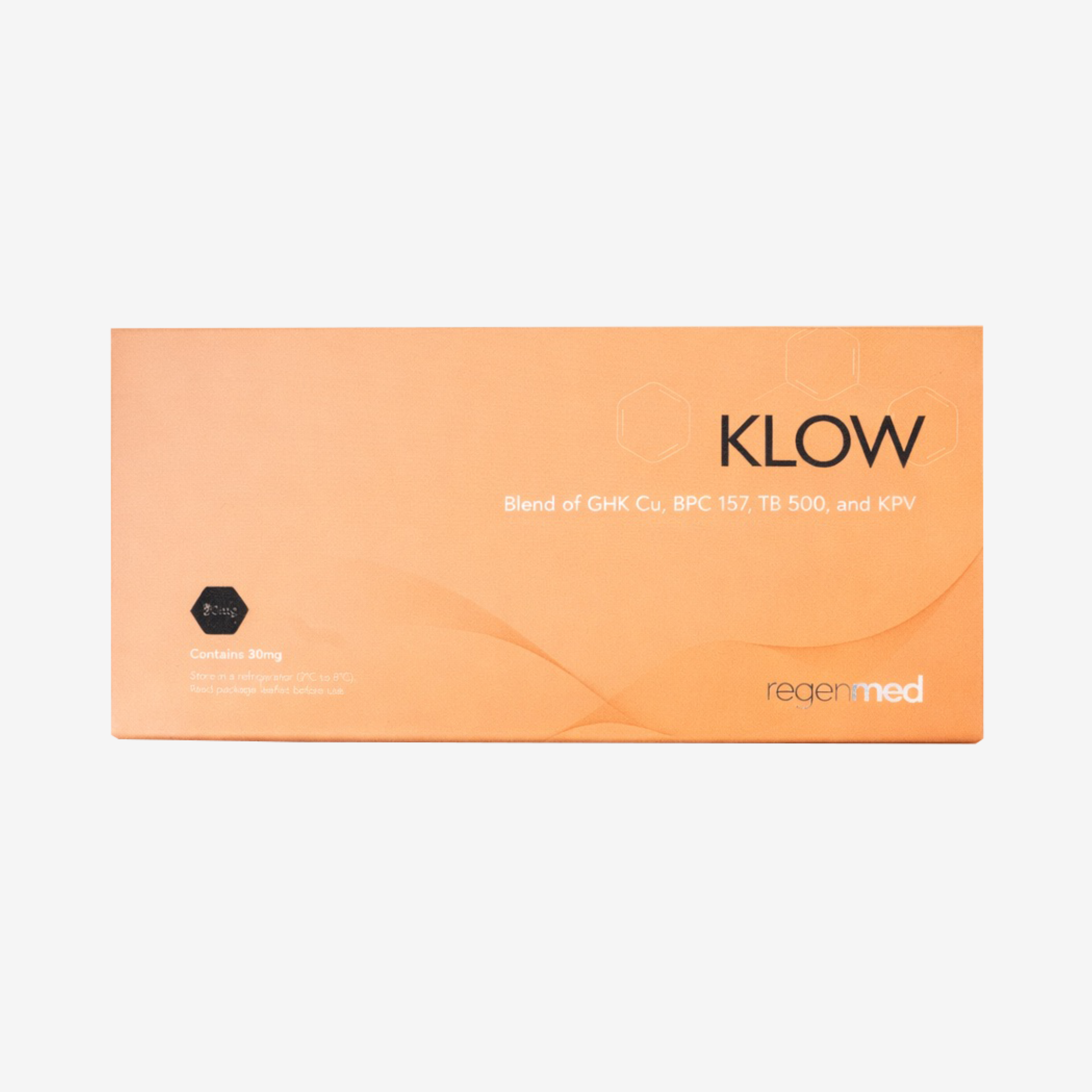 Klow Peptide Pen - GHK CU, BPC 157, TB500 & KPV