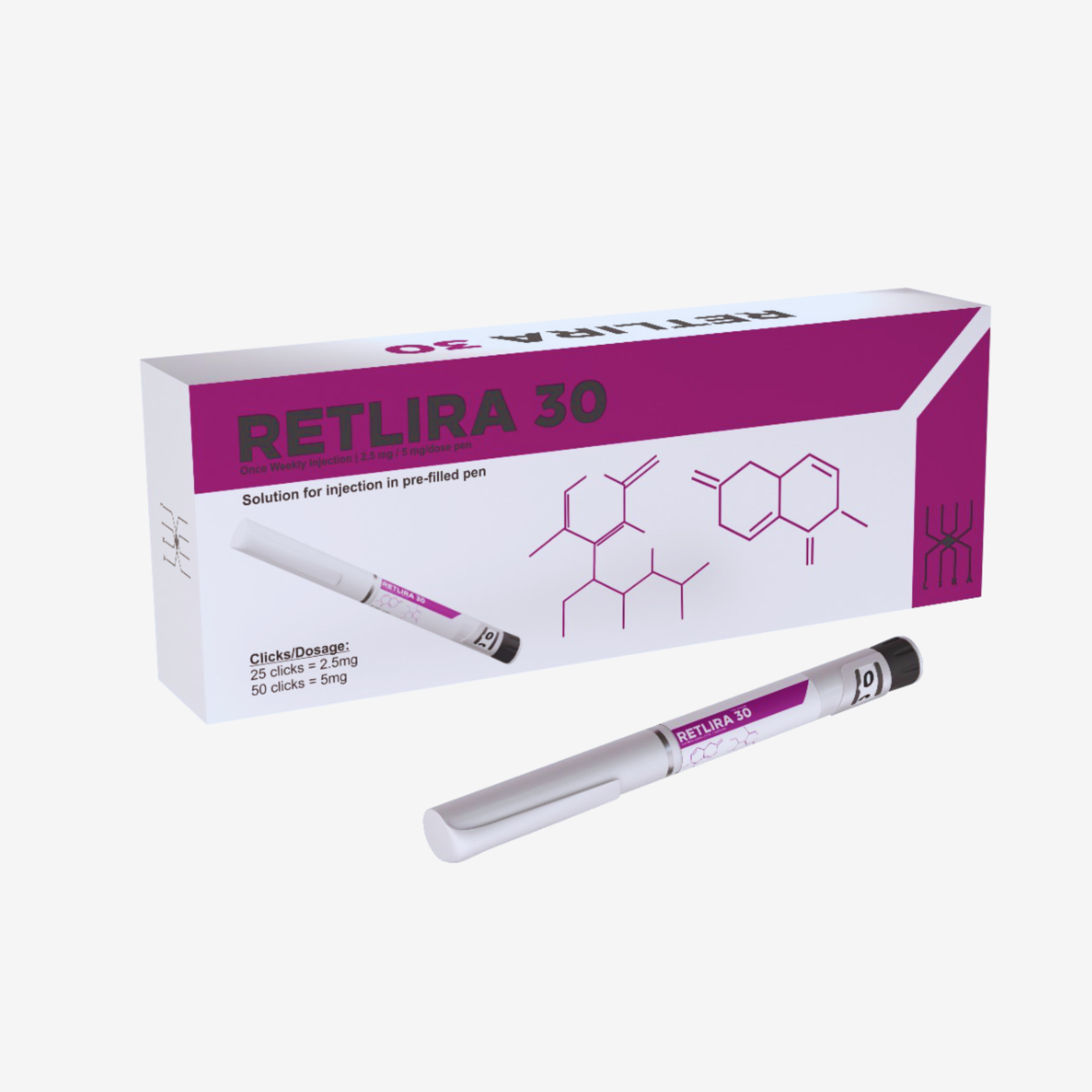 Retatrutide 30mg - Retlira 30